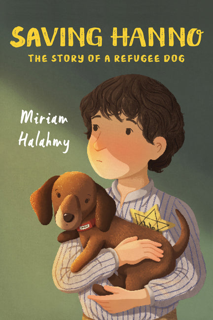 Book cover for Saving Hanno: The Story of a Refugee Dog