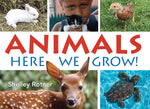 Book cover for Animals!: Here We Grow