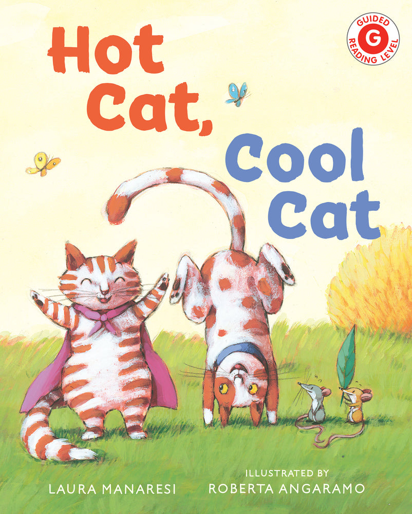 Book cover for Hot Cat, Cool Cat