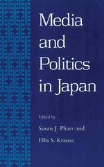 Book cover for Pharr: Media & Pol in Japan Paper