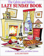 Book cover for The Calvin and Hobbes Lazy Sunday Book: A Collection of Sunday Calvin and Hobbes Cartoons