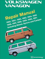 Book cover for Volkswagen Vanagon Repair Manual: 1980, 1981, 1982, 1983, 1984, 1985, 1986, 1987, 1988, 1989, 1990, 1991