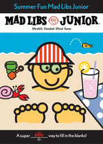 Book cover for Summer Fun Mad Libs Junior
