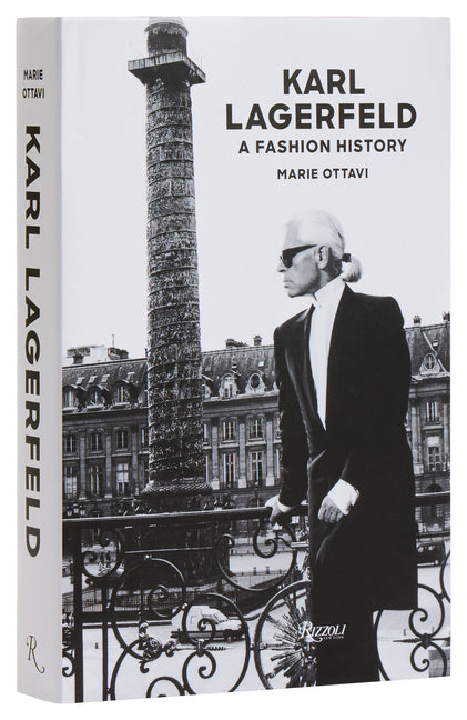 Book cover for Karl Lagerfeld: A Fashion History