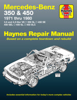 Book cover for Mercedes-Benz 350 & 450 1971-80