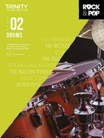 Book cover for Trinity Rock & Pop 2018 Drums: Grade 2