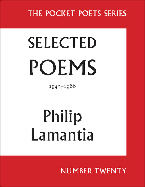 Book cover for Selected Poems of Philip Lamantia, 1943-1966: Pocket Poets No. 20