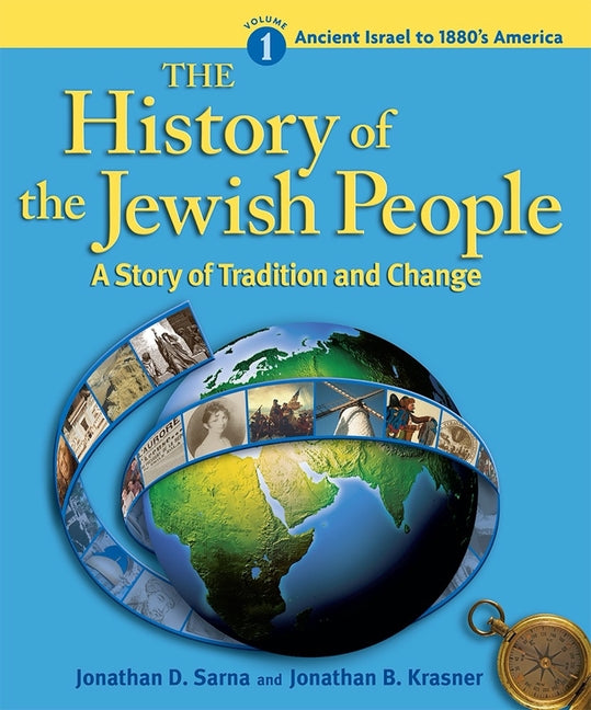 Book cover for History of the Jewish People Vol. 1: Ancient Israel to 1880's America