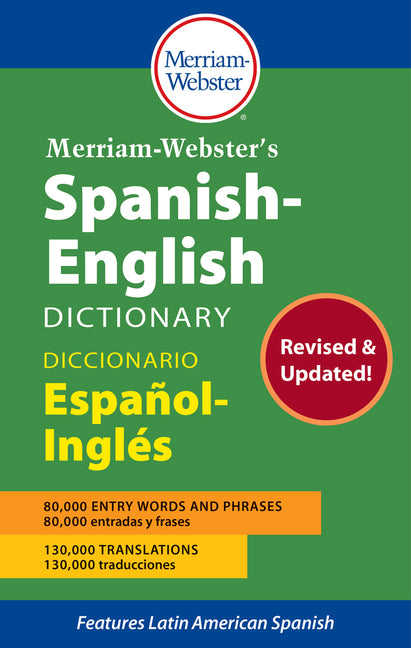 Book cover for Merriam-Webster's Spanish-English Dictionary