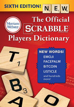 Book cover for The Official Scrabble Players Dictionary