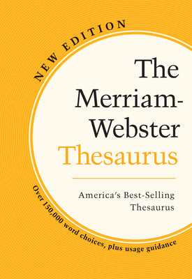 Book cover for The Merriam-Webster Thesaurus