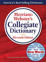 Book cover for Merriam-Webster's Collegiate Dictionary