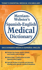 Book cover for Merriam-Webster's Spanish-English Medical Dictionary