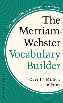 Book cover for Merriam-Webster's Vocabulary Builder