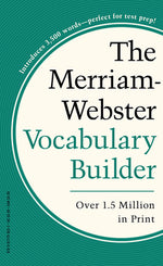 Book cover for Merriam-Webster's Vocabulary Builder