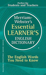 Book cover for Merriam-Webster's Essential Learner's English Dictionary