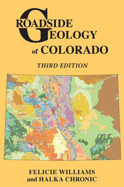 Book cover for Roadside Geology of Colorado