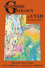 Book cover for Roadside Geology of Utah