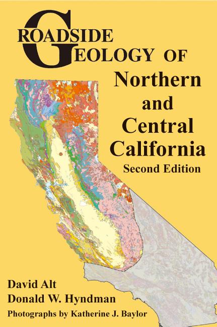 Book cover for Roadside Geology of Northern and Central California