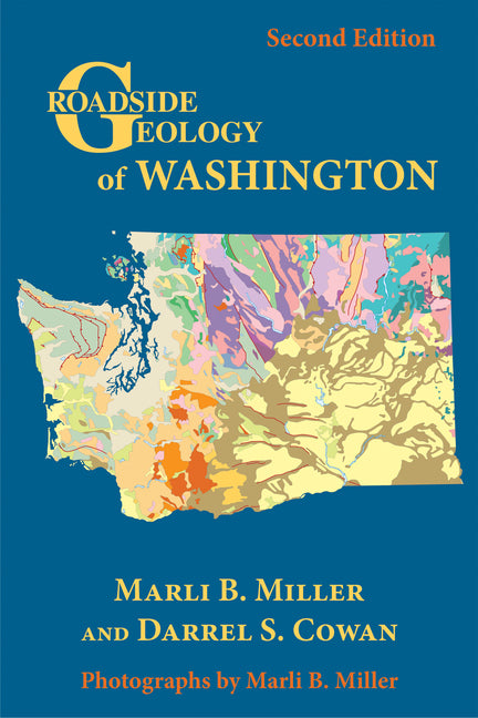 Book cover for Roadside Geology of Washington