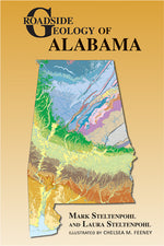Book cover for Roadside Geology of Alabama