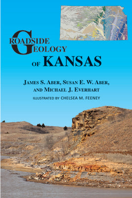 Book cover for Roadside Geology of Kansas
