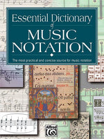 Book cover for Essential Dictionary of Music Notation: Pocket Size Book