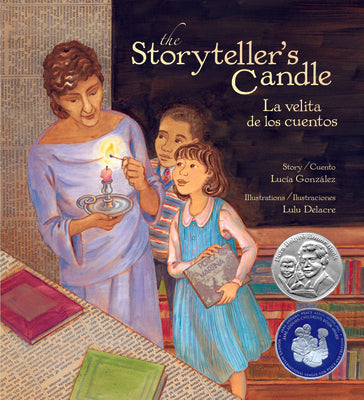 Book cover for The Storyteller's Candle / La Velita de Los Cuentos