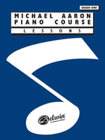 Book cover for Michael Aaron Piano Course Lessons: Grade 1