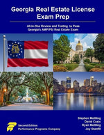 Book cover for Georgia Real Estate License Exam Prep: All-in-One Review and Testing to Pass Georgia's AMP/PSI Real Estate Exam