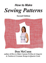 Book cover for How to Make Sewing Patterns, second edition