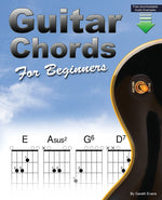 Book cover for Guitar Chords for Beginners: Beginners Guitar Chord Book with Open Chords and More