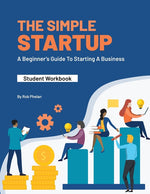 Book cover for The Simple StartUp: Student Workbook