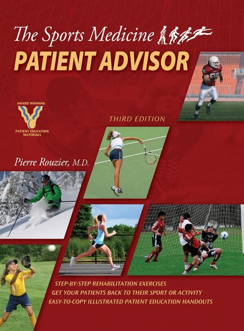 Book cover for Sports Medicine Patient Advisor, Third Edition, Hardcopy