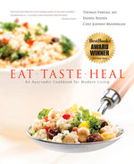 Book cover for Eat-Taste-Heal: An Ayurvedic Cookbook for Modern Living