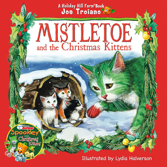 Book cover for Mistletoe and the Christmas Kittens