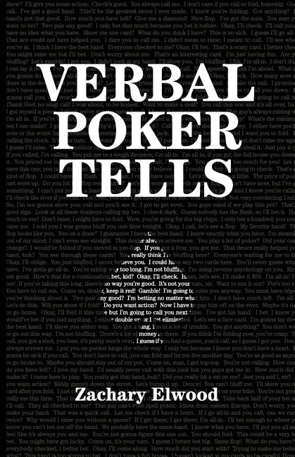 Book cover for Verbal Poker Tells