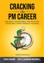 Book cover for Cracking the PM Career