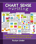 Book cover for Chart Sense for Writing: Over 70 Common Sense Charts with Tips and Strategies to Teach 3-8 Writing