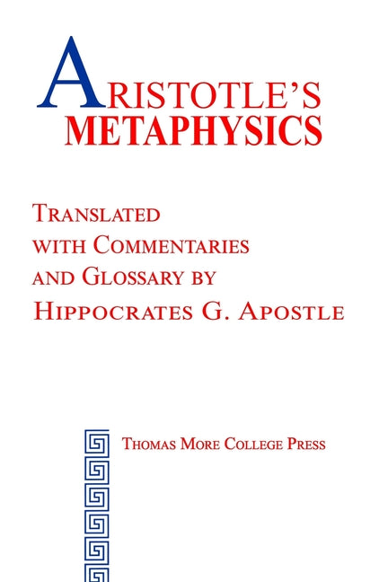 Book cover for Aristotle's Metaphysics