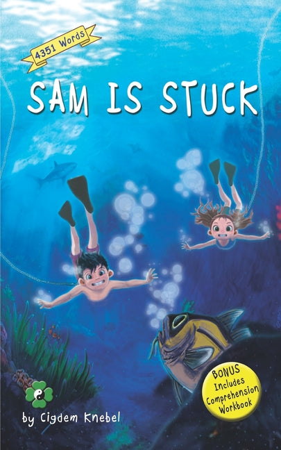 Book cover for Sam Is Stuck: Decodable Chapter Book