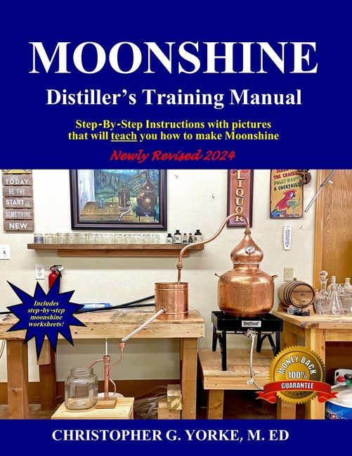 Book cover for Moonshine Distiller's Training Manual