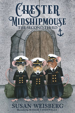 Book cover for Chester Midshipmouse The Second Third: Black and White illustration edition
