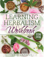 Book cover for Learning Herbalism Workbook: second edition
