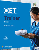 Book cover for Oet Trainer Nursing Six Practice Tests with Answers with Resource Download