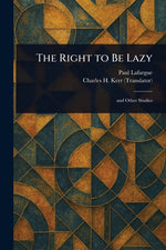 Book cover for Right to Be Lazy