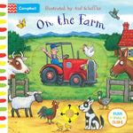 Book cover for On the Farm: A Push, Pull, Slide Book