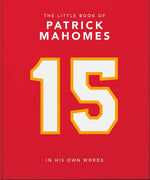 Book cover for Little Book of Patrick Mahomes: In His Own Words