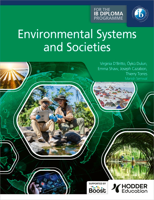 Book cover for Environmental Systems and Societies for the IB Diploma