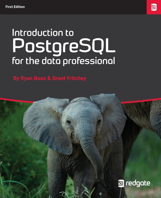 Book cover for Introduction to PostgreSQL for the data professional.